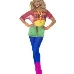 80er Jahre Aerobic Kostüm