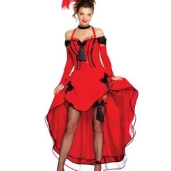 Can Can Tänzerin Kostüm