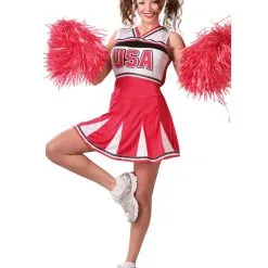 Sportliches Cheerleader Kostüm