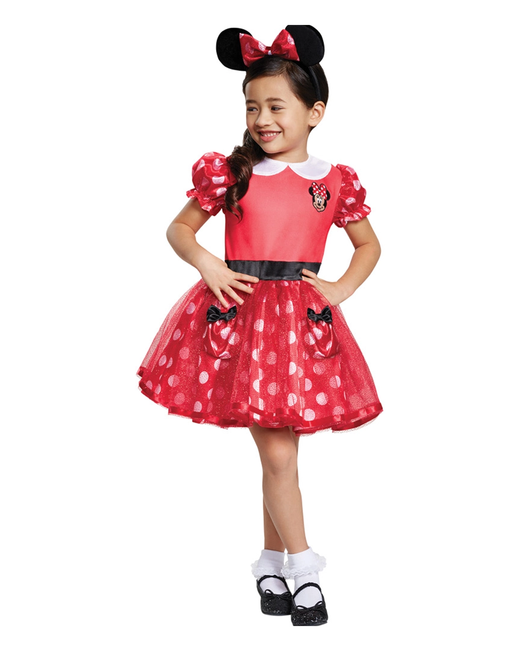 Rotes Minnie Mouse Kinder Kostümkleid