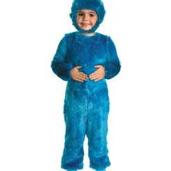 Krümelmonster Kinder Kostüm-Jumpsuit