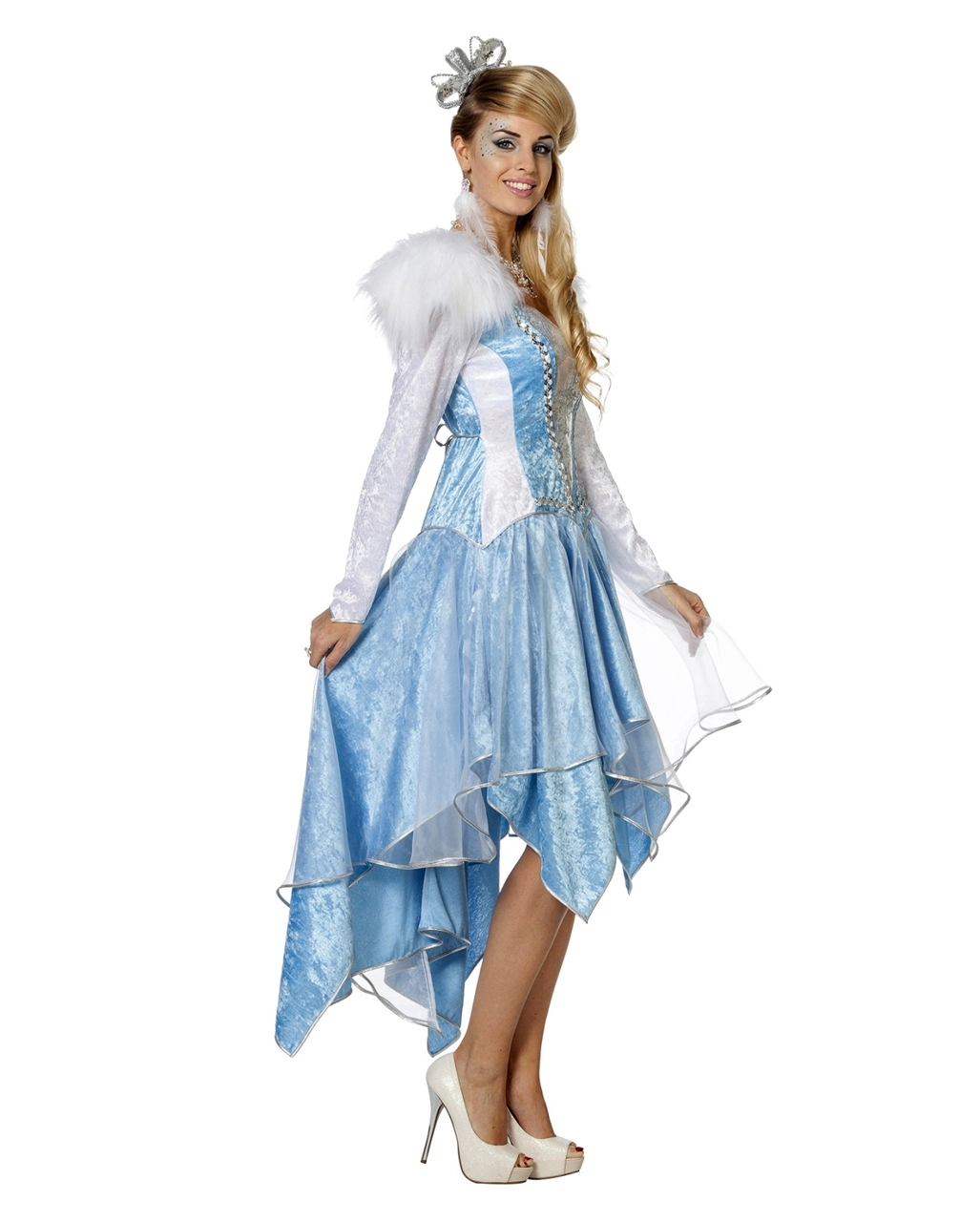 Frauen Kostüm Eiskönigin – Bild 2