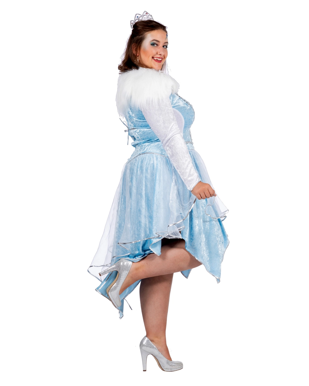 Frauen Kostüm Eiskönigin – Bild 5