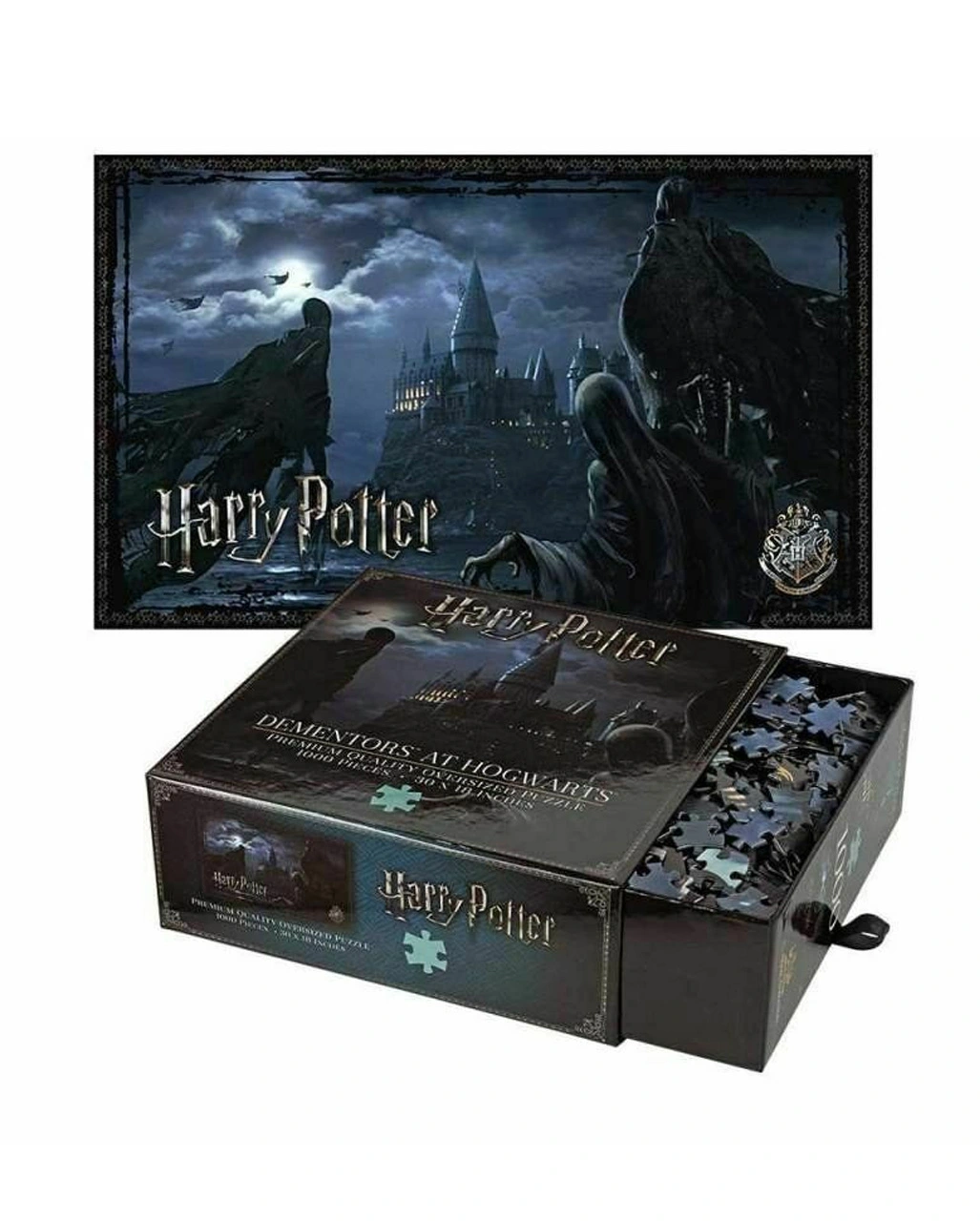 Dementoren über Hogwarts Puzzle 1000 Teile - Harry Potter