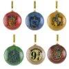 Harry Potter Glitzer Christbaumkugeln 6er-Set