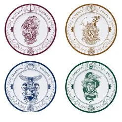 Harry Potter Hogwarts Häuser Teller Set