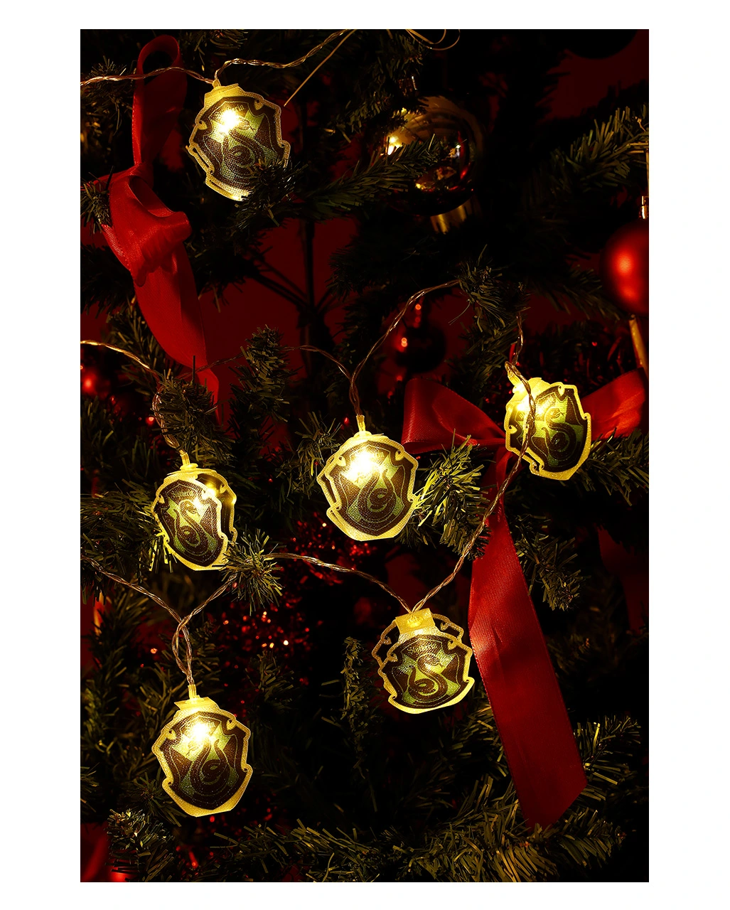 Slytherin Lichterkette Harry Potter 12 Lichter – Bild 4
