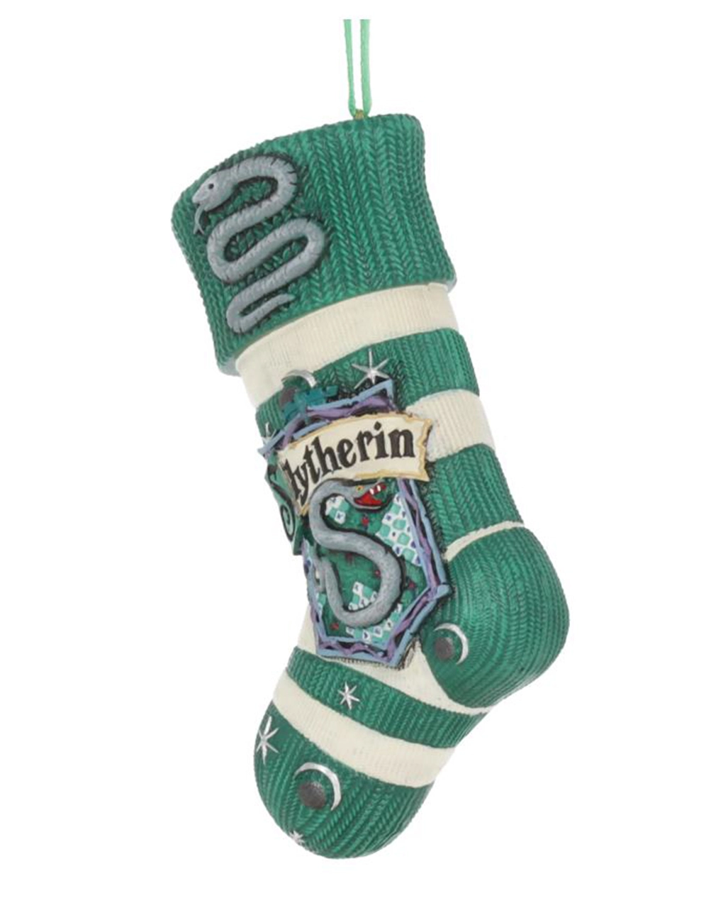 Harry Potter Slytherin Socke Christbaumkugel – Bild 2