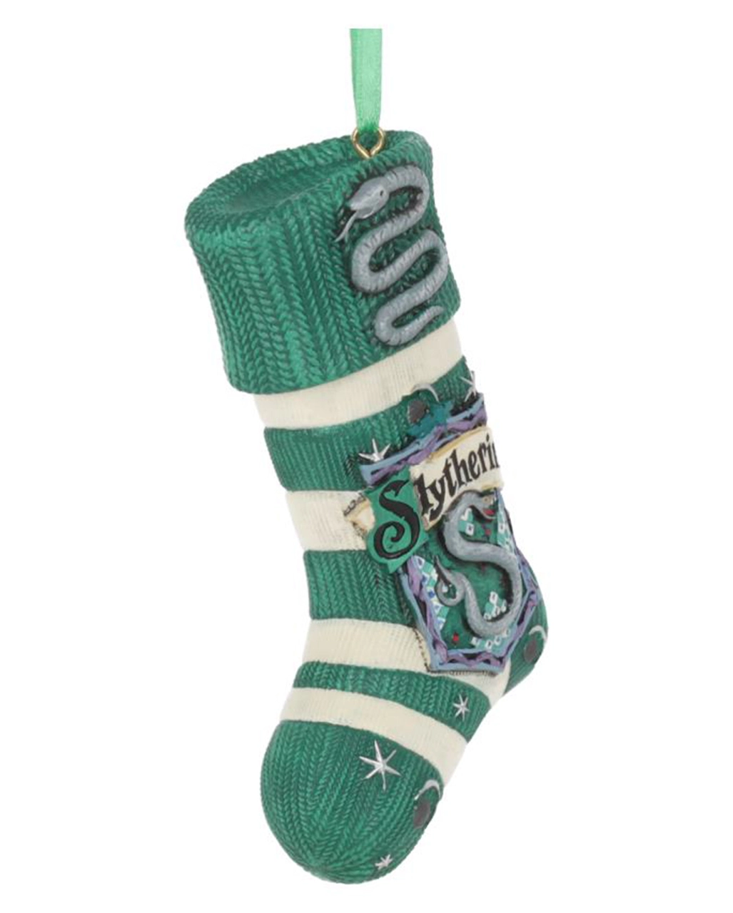 Harry Potter Slytherin Socke Christbaumkugel – Bild 3