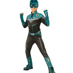 Kree Captain Marvel Kinderkostüm Blau
