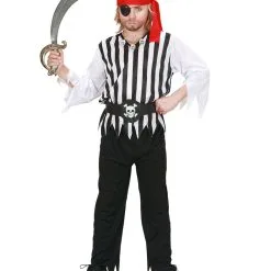 Seeräuber Kinderkostüm Mit Stirnband 4-tlg.