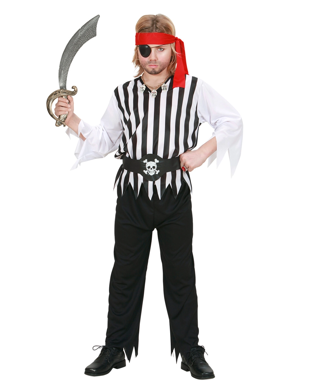 Seeräuber Kinderkostüm Mit Stirnband 4-tlg.