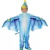 Pterodactylus Flugdino Kleinkinderkostüm Blau