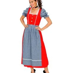 Rotes Trachtendirndl Mit Schürze