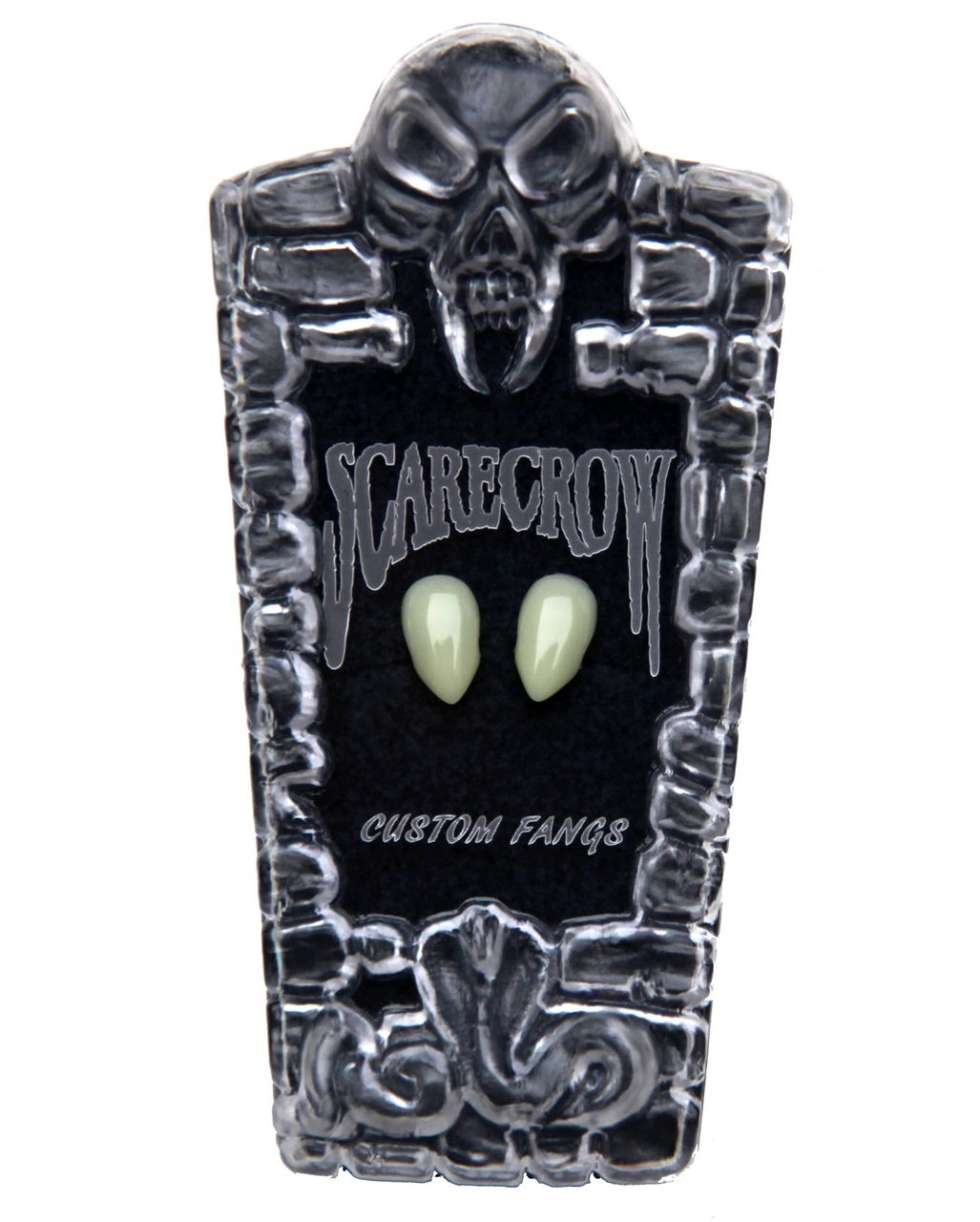 Scarecrow VampirzĂ€hne "Glow In The Dark" Small â Bild 2