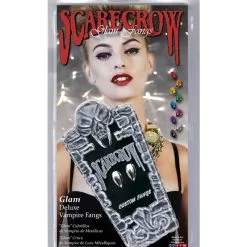 Scarecrow Vampirzähne Metallic Chrom