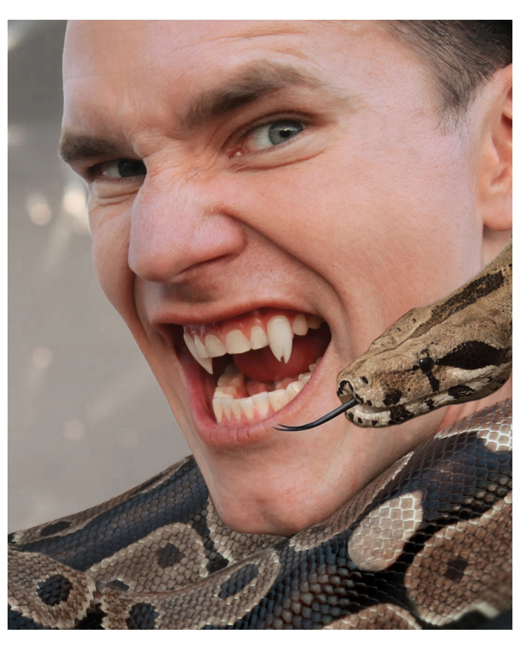 Scarecrow Viper Split VampirzĂ€hne â Bild 4