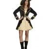 Sexy Musketier Damenkostüm Mit Hut