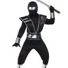 Kinder Ninja Kostüm Mit Spiegel Effekt