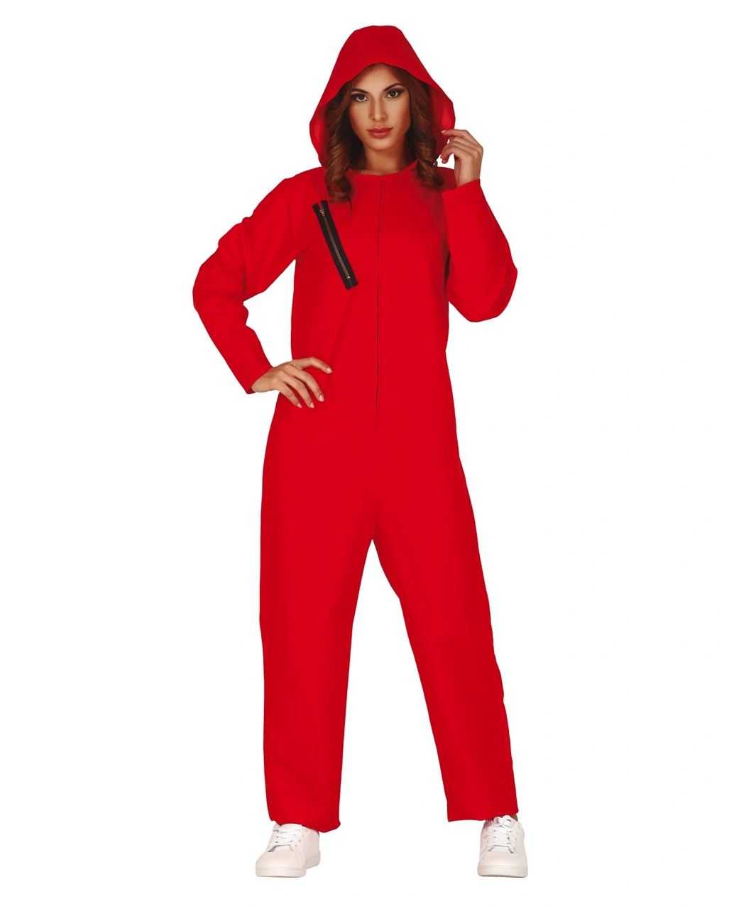 Verbrecherin Jumpsuit Rot